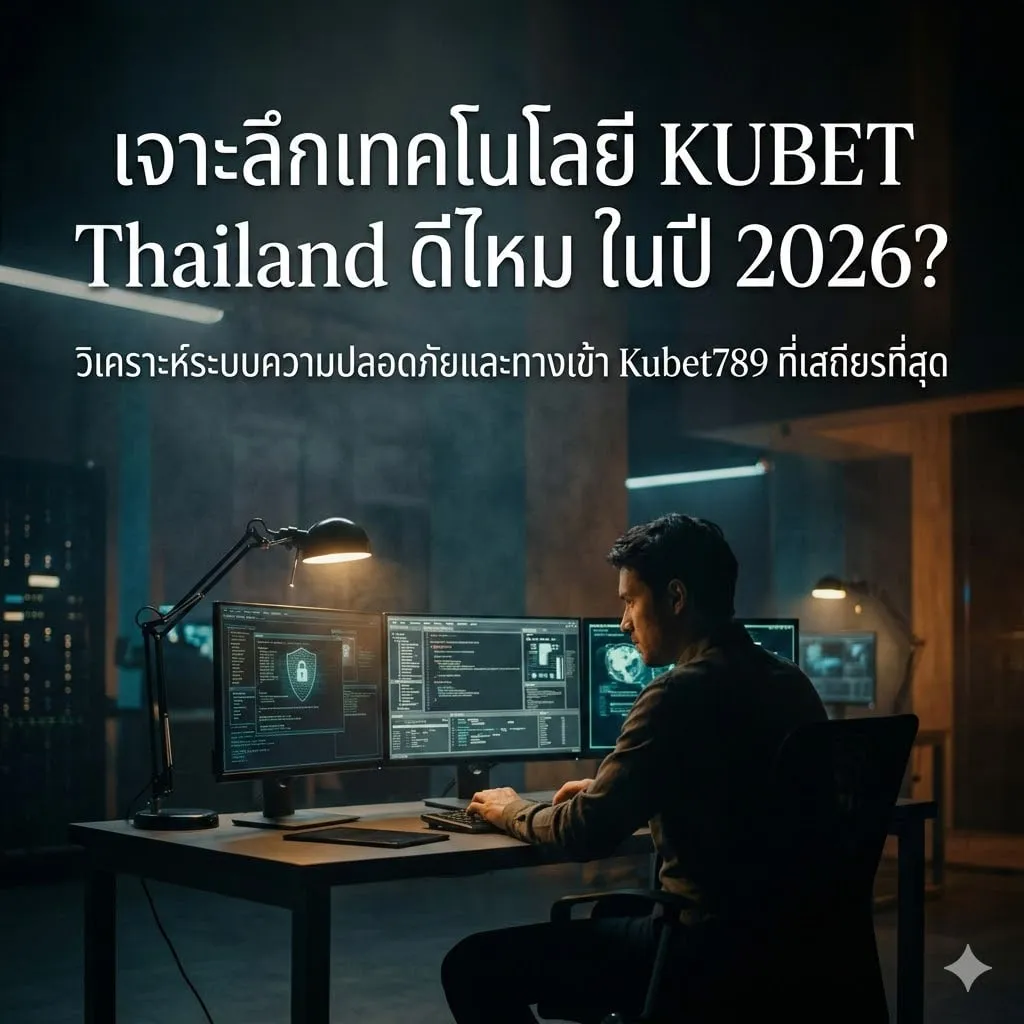 เจาะลึกเทคโนโลยี KUBET Thailand ดีไหม ในปี 2026? วิเคราะห์ระบบความปลอดภัยและทางเข้า Kubet789 ที่เสถียรที่สุด