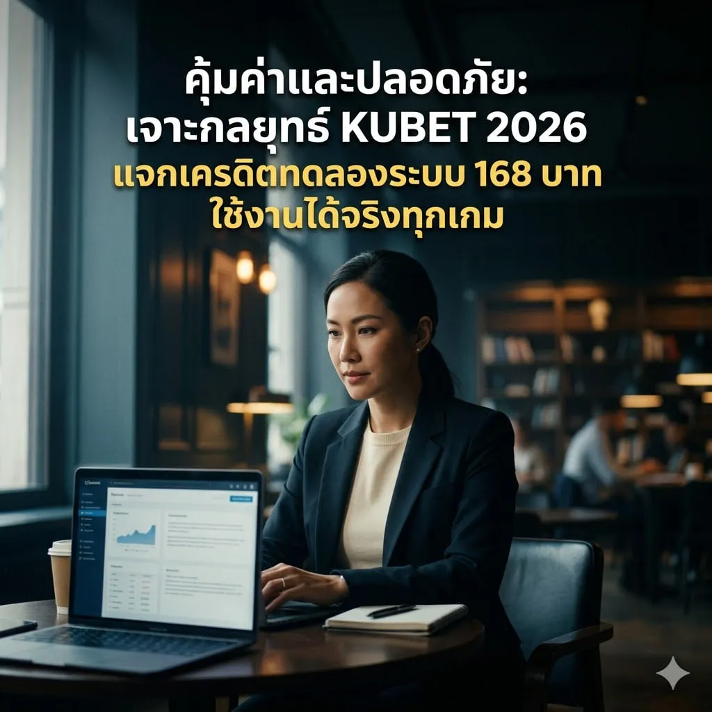 คุ้มค่าและปลอดภัย: เจาะกลยุทธ์ KUBET 2026 แจกเครดิตทดลองระบบ 168 บาท ใช้งานได้จริงทุกเกม
