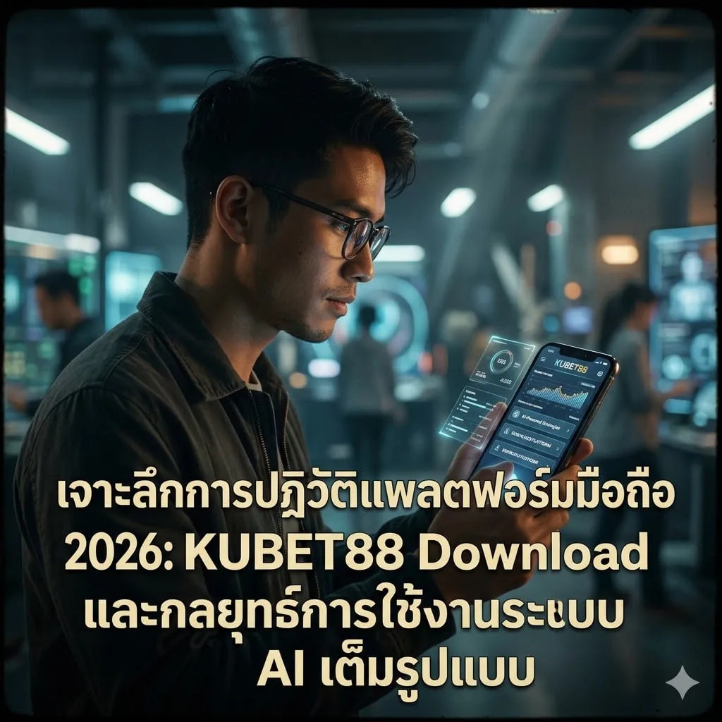 เจาะลึกการปฏิวัติแพลตฟอร์มมือถือ 2026: คู่มือ KUBET88 Download และกลยุทธ์การใช้งานระบบ AI เต็มรูปแบบ